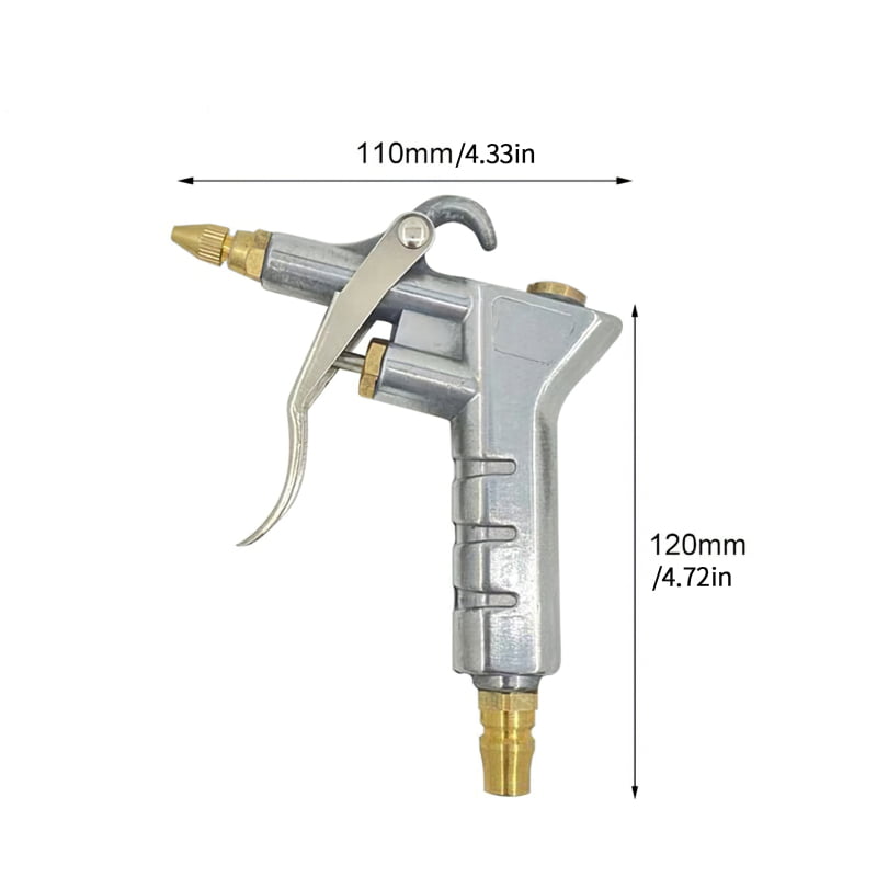 Air Blow Gun Extend Nozzle Compressed Compressor Duster Cleaner Tools Pneumatic 