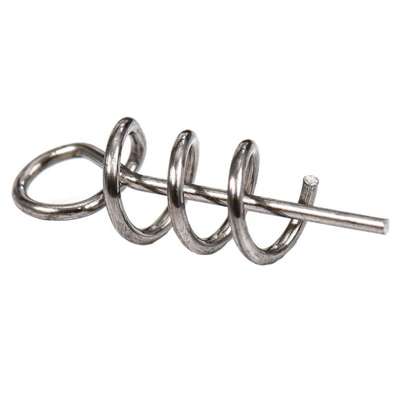 50Pcs Spring Lock Pin Fishing Pin Screw Crank Hook Spring Twist Lock Swivel Snap
