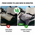 thumbnail image 4 of Golf Cart Seat Covers for 2 Seater,Green Forest Microfiber Cart Seat Towel Blanket,Vintage Rustic Pine Trees Nature Landscape Absorbent NonSlip Bench Seats Protector for Golf Course 51"x31", 4 of 9