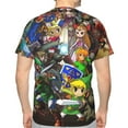 thumbnail image 2 of The Legend of Zelda T Shirt 3D Printed Crewneck Graphic Short Sleeve Tees for Mens, 2 of 5
