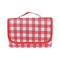 thumbnail image 2 of Outdoor Picnic Blanket 200*200Cm Extra Large Size Foldable Lightweight Sand Resistant Mat With Carrying Handle For Beach Camping Hiking Patio Picnic (5-8 People), 2 of 6