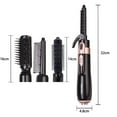 thumbnail image 4 of Yoofe 3 in 1 Curling Set Automatic Hair Curler Ceramic Wand Dual Voltage Curling Iron with Brush Head Travel Curling Iron for Long or Short Hair 110V US Plug, 4 of 8