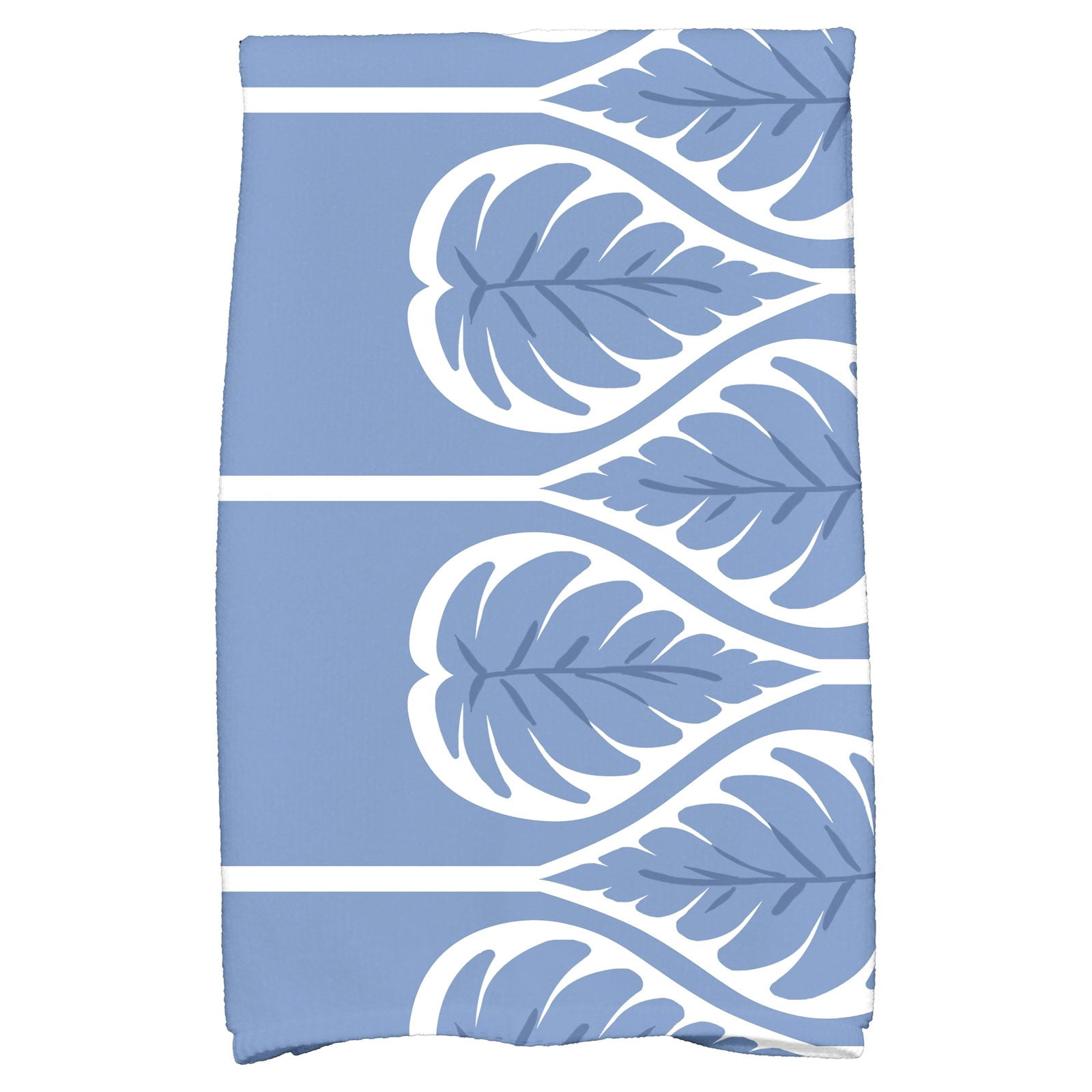Simply Daisy 16" x 25" Fern 2 Floral Print Hand Towel