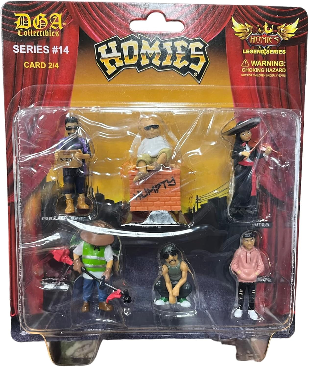 Homies Series #14 Collectible Figures Card #4 of 4 - Walmart.com