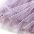 thumbnail image 4 of SWSMCLT Women's High Waist Tulle Skirt Flowy Chiffon Pleated Layered A Line Summer Calf Length Vintage Skirt Mesh Purple Small-Large, 4 of 4