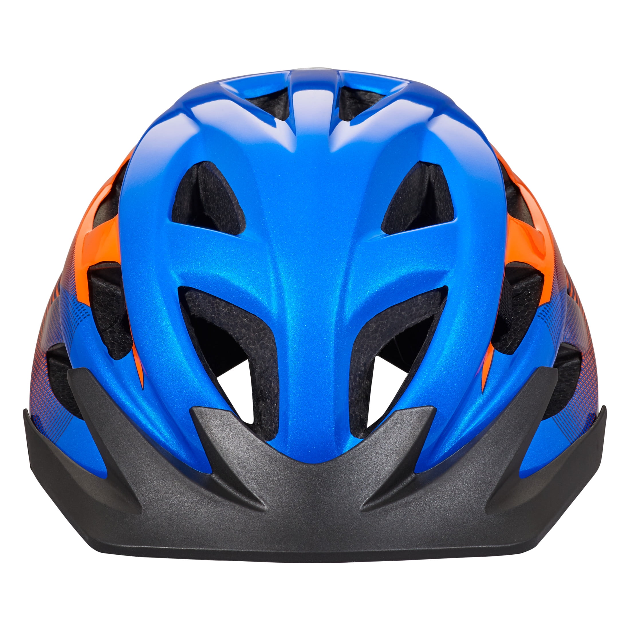 Schwinn Breeze Child Bicycle Helmet Ages 5 8 Blue Orange Walmart
