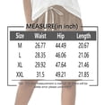 thumbnail image 2 of Evdexr Cargo Shorts Women Knee Length Drawstring Bermuda Shorts Summer Baggy Hiking Short Wide Leg Lightweight Casual Shorts with Multi Pockets Black 2XL, 2 of 7