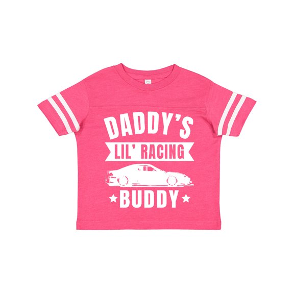 Inktastic Daddys Lil Racing Buddy Boys or Girls Toddler T-Shirt