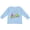 AE-Light Blue, variant on Second Birthday Party Train Boys or Girls Long Sleeve Toddler T-Shirt