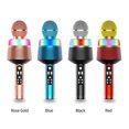 thumbnail image 2 of Wireless Karaoke Microphone with LED Lights 2-in-1 Handheld BT Mic Speaker Support TF Card Playing, 2 of 8
