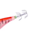 thumbnail image 2 of Anzuelos Calamar Brillantes 11CM/13 4G Señuelo Pesca Horizontal Artificial () Rojo, 2 of 9