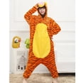 thumbnail image 1 of Mono de tigre Unisex, disfraz de Animal para adultos, pijamas de felpa para niños, monos de Cosplay de una pieza, Halloween, Navidad, disfraz familiar, 1 of 4