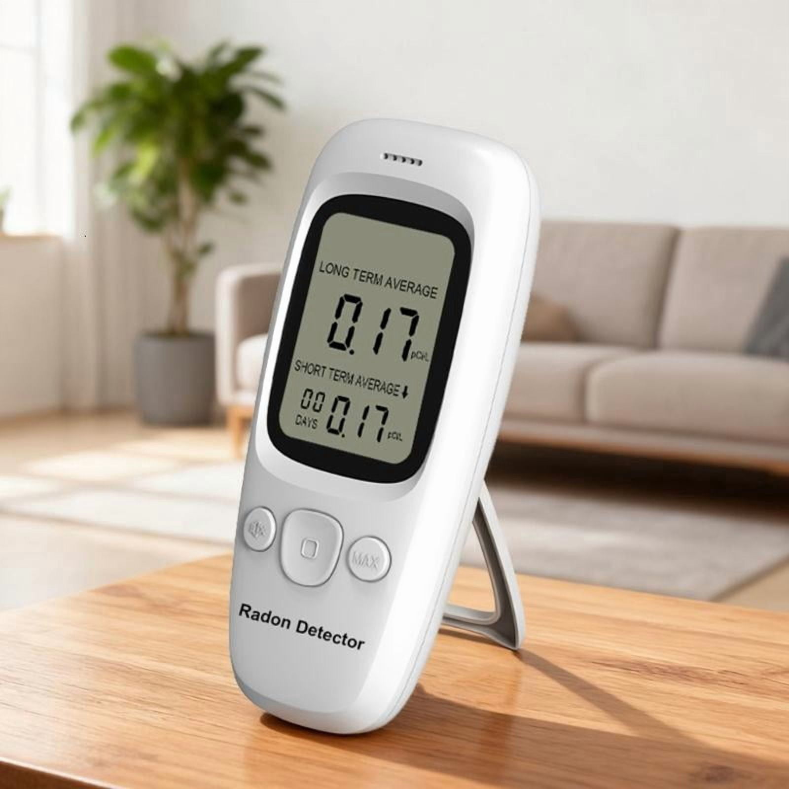 CEORPER Radon Meter 0-270pCi/L With Alert Function And Easy To Read Screen for Home