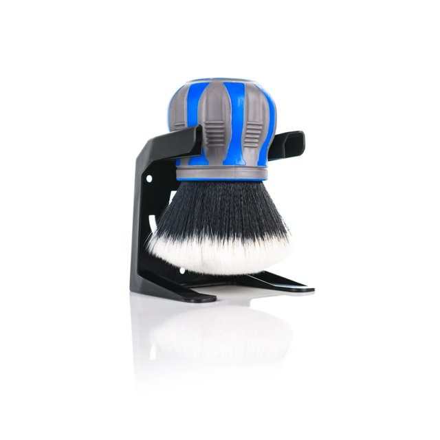 Detail Factory - Cepillo Sintético Curveball Xl - Cerdas Ultra Suaves Viene Con Cubiertas Para Estantes De Almacenamiento Área Grande Dentro O Fuera De Vehículos - Avalanche