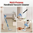 thumbnail image 2 of Fieety Cordless Stick Vacuum - 45KPa Suction, 45-Min Runtime, HEPA Filter - Lightweight for Pet Hair, Carpets & Hard Floors, 2 of 12
