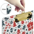 thumbnail image 4 of FMSHPON Christmas Snowman Clipboard Hardboard Wood Nursing Clip Board and Pull for Standard A4 Letter 13x9 inches, 4 of 8