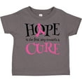 thumbnail image 3 of Inktastic Breast Cancer Hope Quote Girls Toddler T-Shirt, 3 of 5