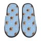 thumbnail image 1 of Balery Brown French Bulldog Pantuflas de Casa de Felpa Silenciosas con Diseño Estampado, Zapatillas Cómodas Antideslizantes de Algodón para Interior-Medium, 1 of 8