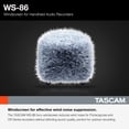 thumbnail image 4 of TASCAM WS-86 - Original Windscreen for Portacapture series and DR series, 4 of 4