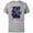 Athletic Heather, variant on Disney Lilo & Stitch Techno Trance the Night Away 2002 - Short Sleeve Cotton T-Shirt for Adults - Customized-Navy
