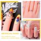thumbnail image 4 of 1 paquete de práctica de arte de uñas, herramienta de entrenamiento para entrenamiento, maniquí falso móvil Flexible, herramienta de manicura para manos derechas JM, 4 of 5
