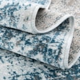 thumbnail image 5 of Unique Loom Sofia Collection Area Rug - Casino Bundle (6' 1" x 9' Rectangle Light Blue/Ivory), 5 of 9
