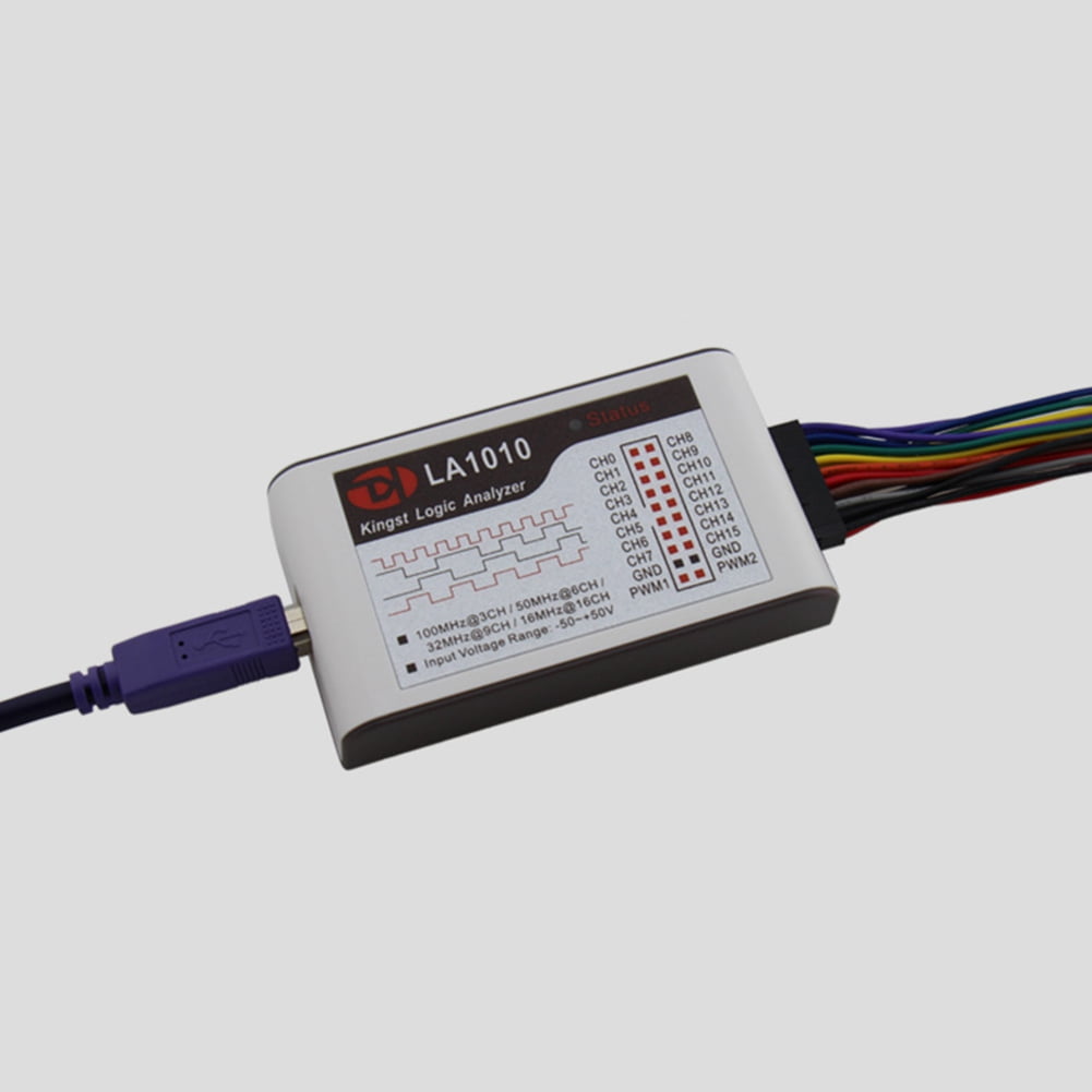 Buy LA1010 USB Logic Analyzer 16 Input Channels 100MHz with the English