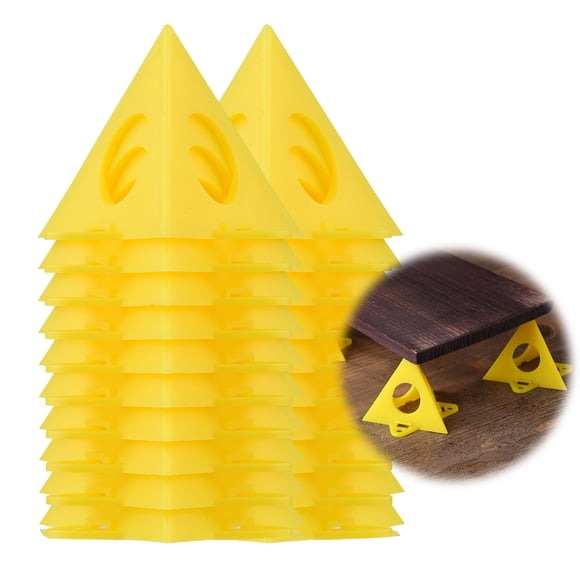 Pinta 20 PCS Pintas Apilables Pintos Mini Cano de Cono Puertas de Lienzo de Lenzo Soporte para Astaes para Muebles de Muebles Molduras