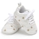 thumbnail image 3 of Zapatos de Bebé Perfke Antideslizantes de Cuero con Estrellas, 3 of 9