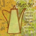 thumbnail image 2 of Stimson, Diane 26x26 Gold Ornate Wood Framed with Double Matting Museum Art Print Titled - Imagine Carafe Brown, 2 of 4