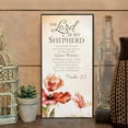 thumbnail image 2 of The Lord is My Shepherd Psalm 23 Inspirational Wooden Decorative Wall Art Plaque with Easel Back, 2 of 5