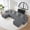 Gray, variant on 133" Boneless Couch, Black Modular Sectional Sofa for Living Room, U-Shaped Sofa with Cup Holder and Side Pockets, No Assembly Required