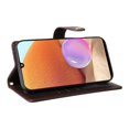 thumbnail image 3 of FOXDOCK Funda tipo Cartera para Samsung Galaxy A32 4G – Cubierta de Cuero PU con Múltiples Ranuras, Bolsillo para Efectivo y Correa de Muñeca, 3 of 6