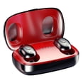 thumbnail image 2 of Wireless Earbuds 75hrs Bluetooth 5.3 Headphone Sport, 2026 Bluetooth Earbuds Stereo Deep Bass Over Ear Bud with Earhooks, ENC Noise Cancelling Mic, IPX7 Waterproof Earphone - Red, 2 of 6