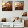 thumbnail image 4 of Designart "Sunrise Breeze on the Beach III" Nautical & Beach Floater Framed Canvas Wall Art, 4 of 7