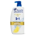thumbnail image 2 of (4 pack) Head and Shoulders 2 in 1 Dandruff Shampoo and Conditioner, Lemon Essential Oil, 12.5 oz, 2 of 13