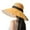 Yellow, variant on Fgnfyis Lady Wide Brim Sun Hat with Chin Strap Bow for Spring Summer Travel Outdoor Sun Protection Hats for Women Pink
