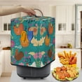 thumbnail image 3 of ZUXONGSY Rooster Air Fryer Cover Small Appliance Covers Protector Fit 5 6 Qt with Bottom Edge Rice Cooker and Air Fryer Insulated Protective Cover Easy to Clean for Kitchen Decor, 3 of 7