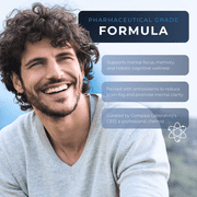 Methylene Blue 1% Compass Laboratory | USP-Grade Methylthioninium Chloride Liquid | High Purity Dietary Supplement for Brain Function & Cognitive Health | No Formaldehyde 237ml Glass Bottle