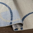 thumbnail image 4 of Harput Blue/Gray 6'7" x 9' Modern Rectangle Area Rug, 4 of 5