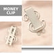 thumbnail image 3 of Milisten 4Ud Clip Portátil Para Tarjetas Y Dinero En Inoxidable Con Estilo Plateado, 3 of 8