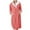 Red, variant on AherBiu Womens Robes Lightweight Fleece Warm Hooded Bathrobes Plush Soft Winter Knee Length Loungewear