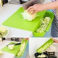 thumbnail image 4 of Kitchen Storage Containers Cutting Board With Food 2 In 1 Practical Chopping Board For Vegetables Meat Prep And Organizing Countertop Space Kitchen Organizing Storage for Fridge Clear Storage, 4 of 5