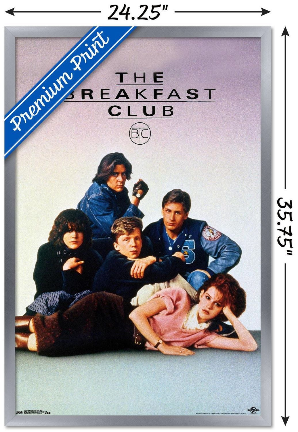 The Breakfast Club - One Sheet Wall Poster