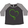 thumbnail image 3 of Inktastic St. Patrick's Day Shamrock Heart Women's Plus Size T-Shirt, 3 of 5