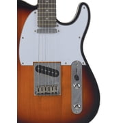 Tagima T 550 SB-DF/WH Electric Guitar - Sunburst