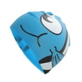 thumbnail image 6 of Unique Bargains 1 Pc Waterproof Cartoon Pattern Swim Cap Light Blue, 6 of 6