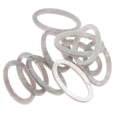 thumbnail image 1 of segolike 10Pcs Acrylic Oval Charm Bead for DIY Earrings Finding Craft Gray, 1 of 9