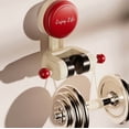 thumbnail image 3 of Adjustable Suction Cup Shower Head Holder, Drill-Free Wall Mount Bracket Handheld Sprayer, 3 of 10