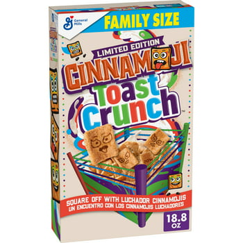 Cinnamon Toast Crunch, Guardians of the Galaxy Special Edition, Family Size Cereal 18.8 OZ